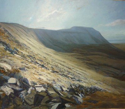 Ingleborough, Winter Frost